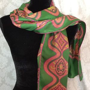 ⭐️HP⭐️Vintage Burmel Silk Scarf  MINT